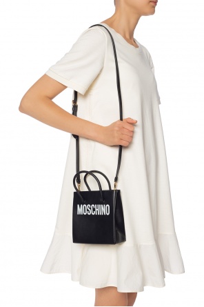 Logo-printed shoulder bag, zdjęcie 2 Logo-printed shoulder bag od Moschino